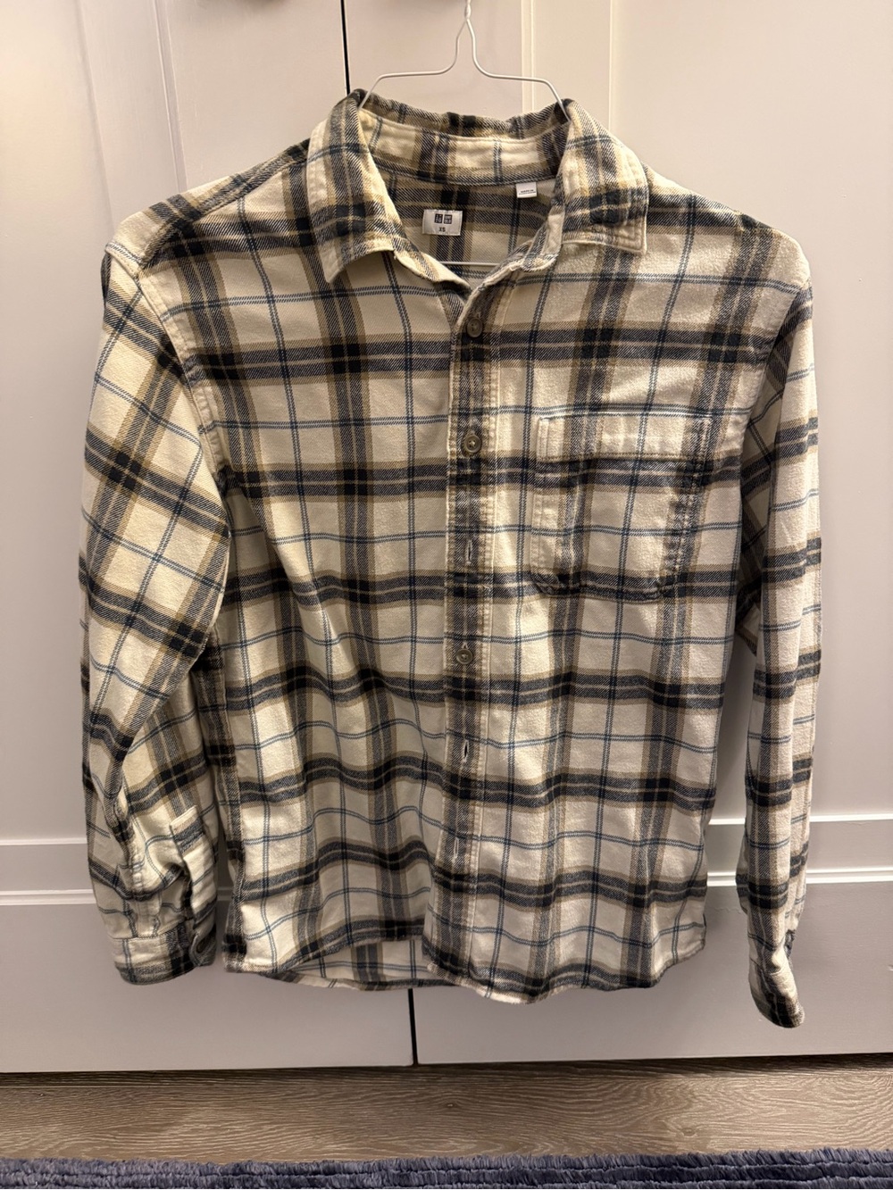 UNIQLO flannel checked shirt XS